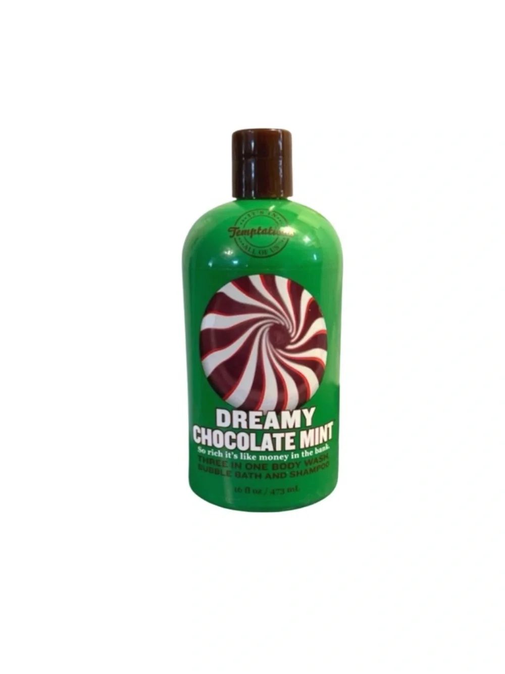 Rare Temptations Dreamy Chocolate Mint Body Wash, Bubble Bath and Shampoo